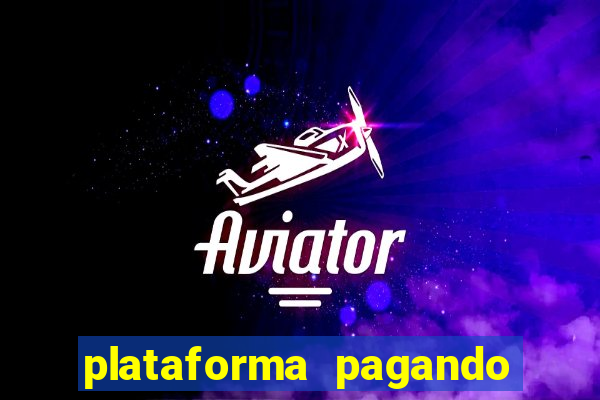 plataforma pagando no cadastro bet